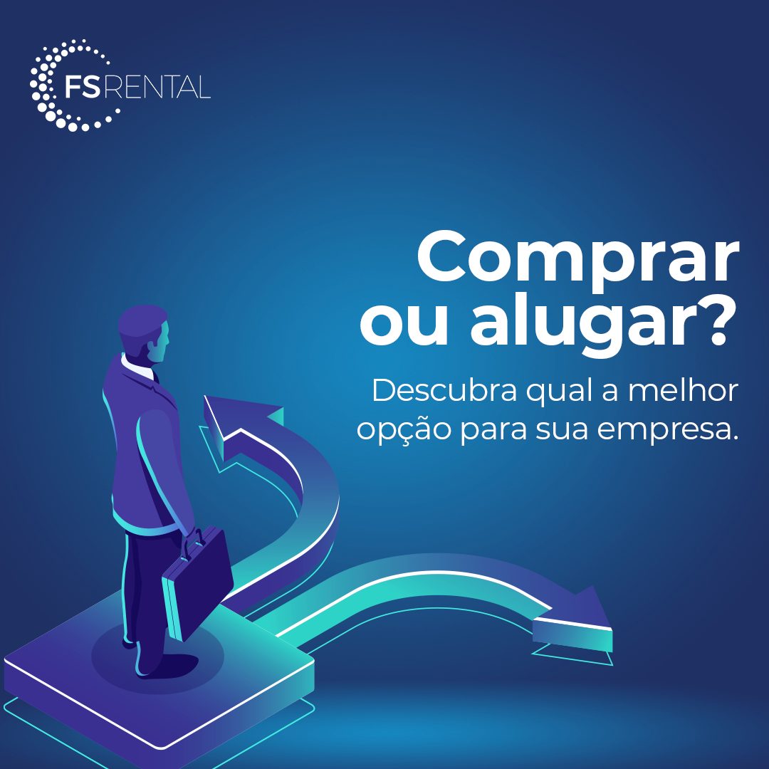 compra versus locação de equipamentos de TI